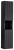 Zestaw mebli łazienkowych NOVA BLACK z dwoma umywalkami BEYOND i blatem dąb 120 cm -szafka wysoka Nova Black D 80-03-2D