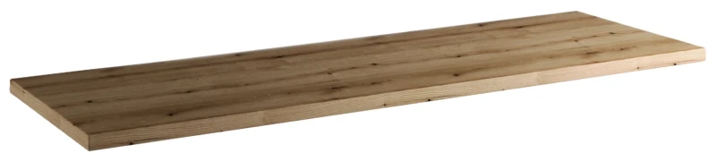 Zestaw mebli łazienkowych NOVA BLACK z dwoma umywalkami BEYOND i blatem dąb 120 cm - blat Nova Oak A 89-120