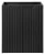 Zestaw mebli łazienkowych NOVA BLACK szafka 50 cm - szafka pod umywalkę Nova Black D2 82-50-2D