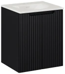 Zestaw mebli łazienkowych NOVA BLACK szafka 50 cm z umywalką Sky