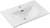 Zestaw mebli łazienkowych NOVA BLACK szafka 60 cm - umywalka SKY 3 White Gloss