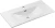 Zestaw mebli łazienkowych NOVA BLACK szafka 80 cm - umywalka SKY 3 White Gloss