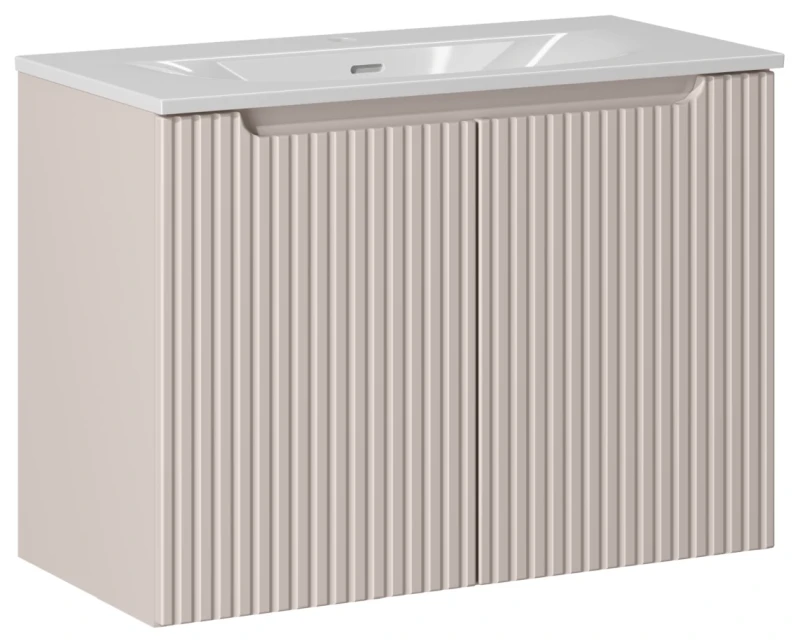 Zestaw mebli łazienkowych NOVA CASHMERE szafka 80 cm z umywalką Sky