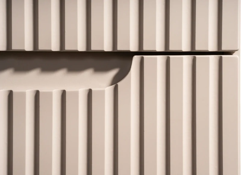 Zestaw mebli łazienkowych NOVA CASHMERE szafka 80 cm 2 szuflady z blatem 80 cm