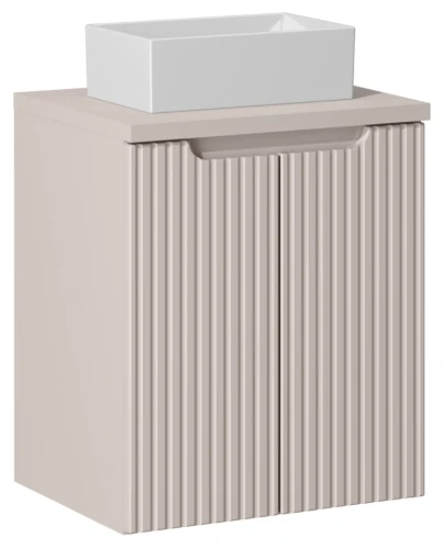 Zestaw mebli łazienkowych NOVA CASHMERE szafka 50 cm z umywalką GAJA i blatem 50 cm