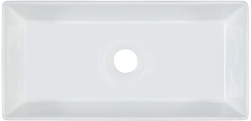 Zestaw mebli łazienkowych NOVA CASHMERE - umywalka ceramiczna nablatowa UN-GAJA35-SW biały połysk