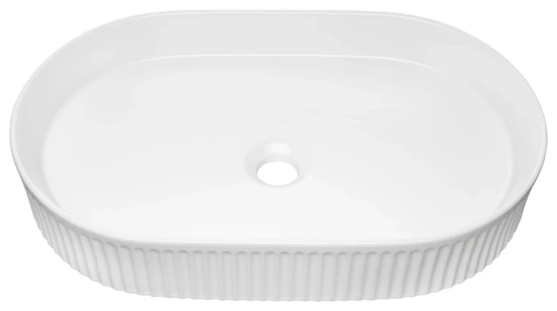 Zestaw mebli łazienkowych NOVA CASHMERE - umywalka ceramiczna nablatowa UN-GAJA35-SW