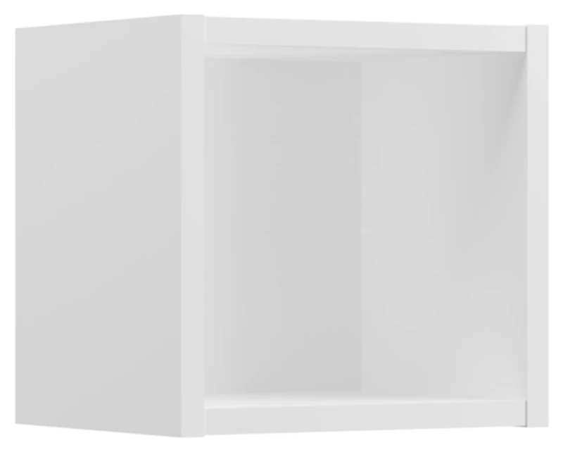Zestaw mebli łazienkowych NOVA CASHMERE - regał górny qubik Nova White 83-27-Q