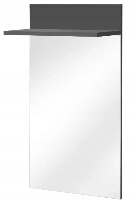 Zestaw mebli do przedpokoju Marco II cztery elementy antracyt/dąb artisan