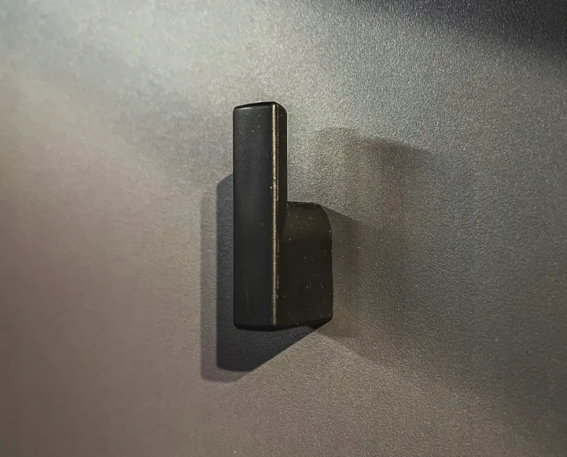 Zestaw mebli do przedpokoju Marco III pięć elementów antracyt/dąb artisan