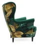 Fotel uszak Lily Double w stylu skandynawskim