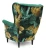 Fotel uszak Lily Double w stylu skandynawskim