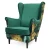 Fotel uszak Lily Double w stylu skandynawskim