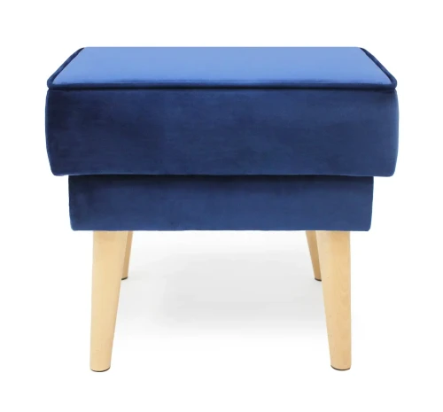 Podnóżek tapicerowany Cindy w stylu skandynawskim