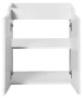 Zestaw mebli łazienkowych NOVA WHITE - szafka pod umywalkę Nova White 82-50-2D