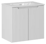 Zestaw mebli łazienkowych NOVA WHITE szafka 60 cm z umywalką Sky