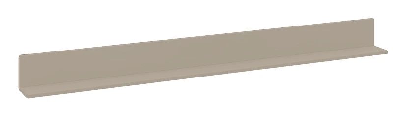 Półka wisząca Diamond 150 cm do salonu kaszmir