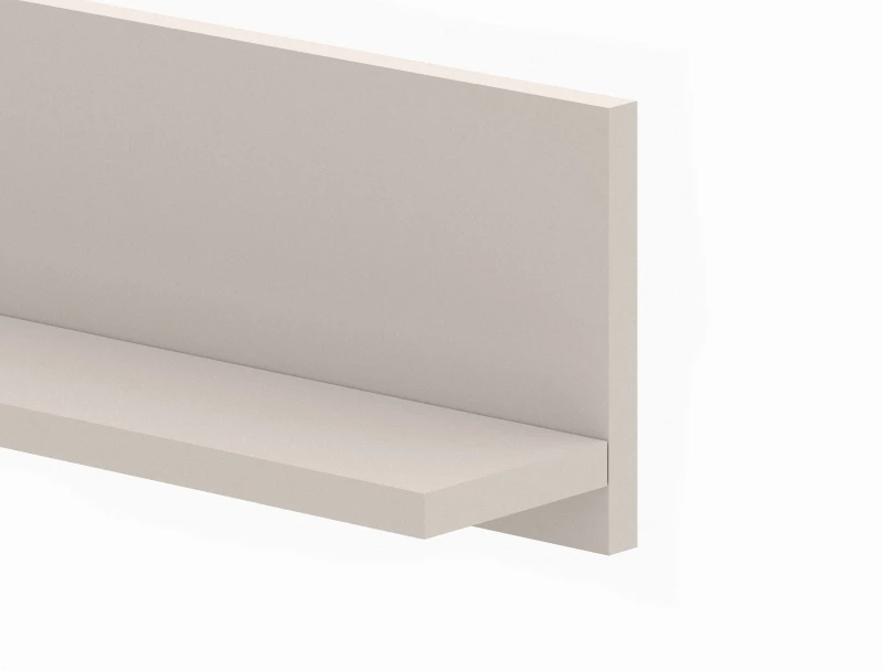Półka wisząca Diamond 150 cm do salonu kaszmir