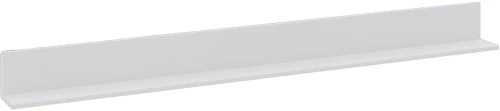 Półka wisząca Diamond 150 cm do salonu biała