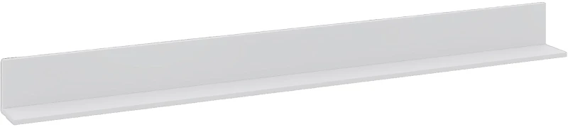 Półka wisząca Diamond 150 cm do salonu biała