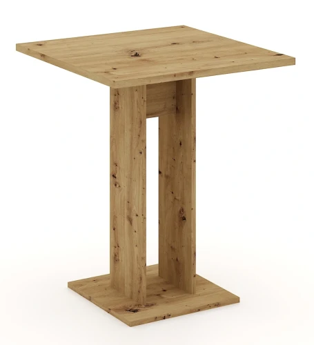 Stół Evert 67 cm kwadratowy do kuchni dąb artisan