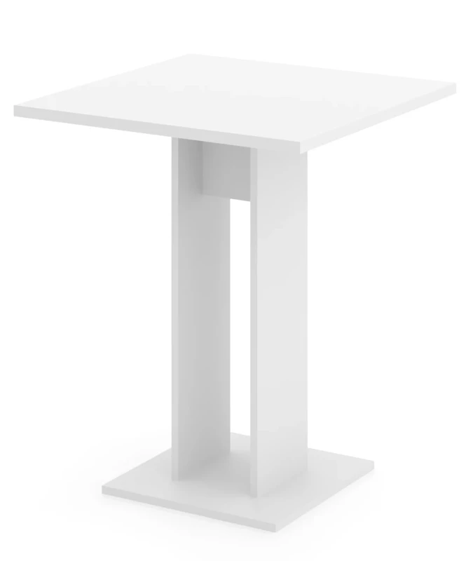 Stół Evert 67 cm kwadratowy do kuchni biały