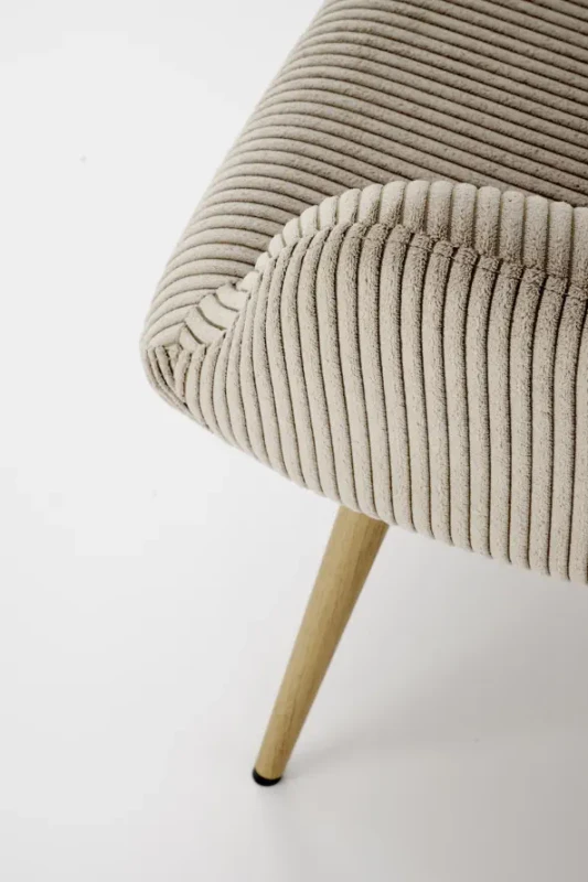 Fotel wypoczynkowy Amaro do salonu popielaty