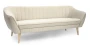 Sofa tapicerowana Delicante IV w stylu skandynawskim - Velluto 1 Cream