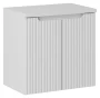 Zestaw mebli łazienkowych NOVA WHITE szafka 60 cm z białym blatem 60 cm