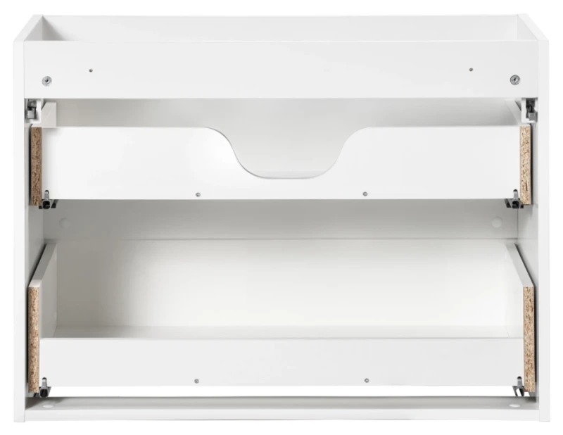 Zestaw mebli łazienkowych NOVA WHITE - szafka pod umywalkę Nova White 82-80-2S