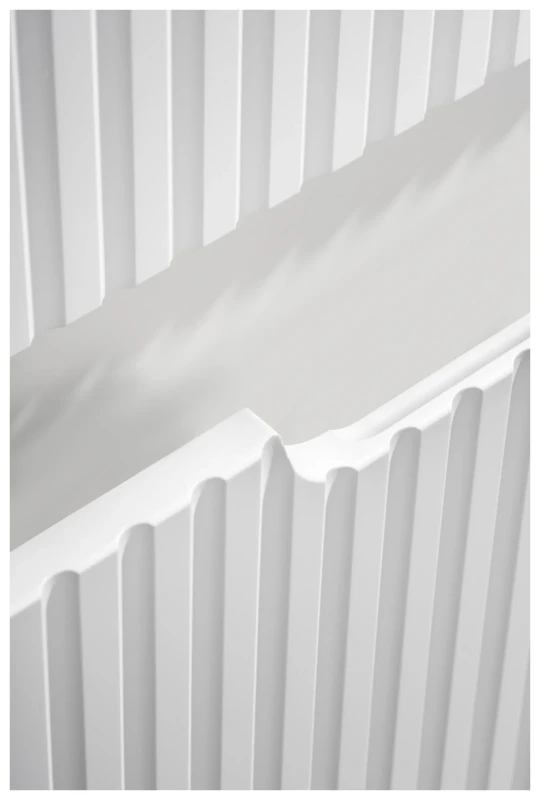 Zestaw mebli łazienkowych NOVA WHITE szafka 50 cm 2 szuflady z blatem dąb 50 cm