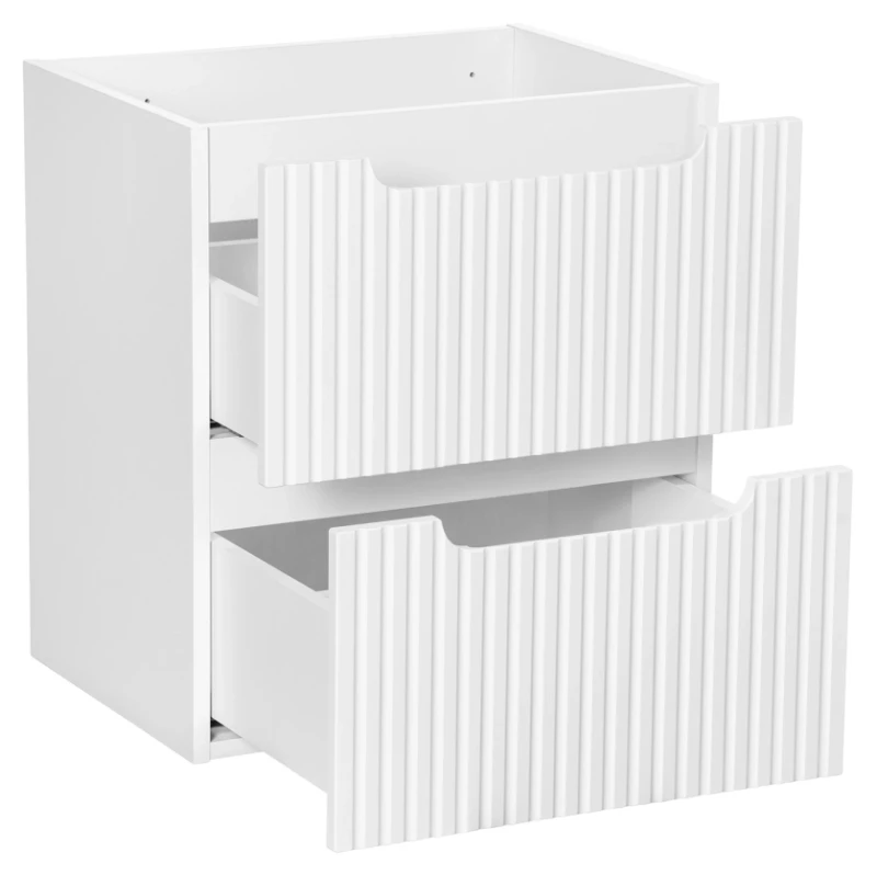 Zestaw mebli łazienkowych NOVA WHITE - szafka pod umywalkę Nova White 82-50-2S