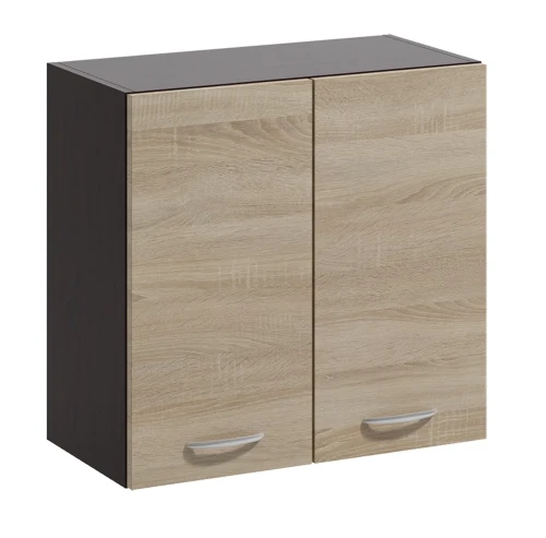 Szafka kuchenna Livia 04 wisząca 60 cm górna 2-drzwiowa dąb sonoma jasna