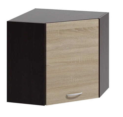 Szafka kuchenna Livia 05 wisząca 60 cm górna narożna dąb sonoma jasna