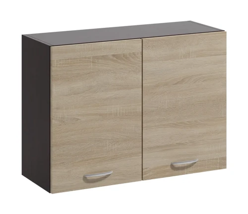 Szafka kuchenna Livia 06 wisząca 80 cm górna 2-drzwiowa dąb sonoma jasna