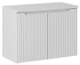 Zestaw mebli łazienkowych NOVA WHITE szafka 80 cm z  białym blatem 80 cm