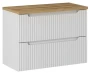 Zestaw mebli łazienkowych NOVA WHITE szafka 80 cm z blatem dąb 80 cm