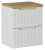 Zestaw mebli łazienkowych NOVA WHITE szafka 50 cm z blatem dąb 50 cm