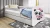 Łóżeczko dla dziewczynki 180x80 BABYDREAMS - panda z muffunką