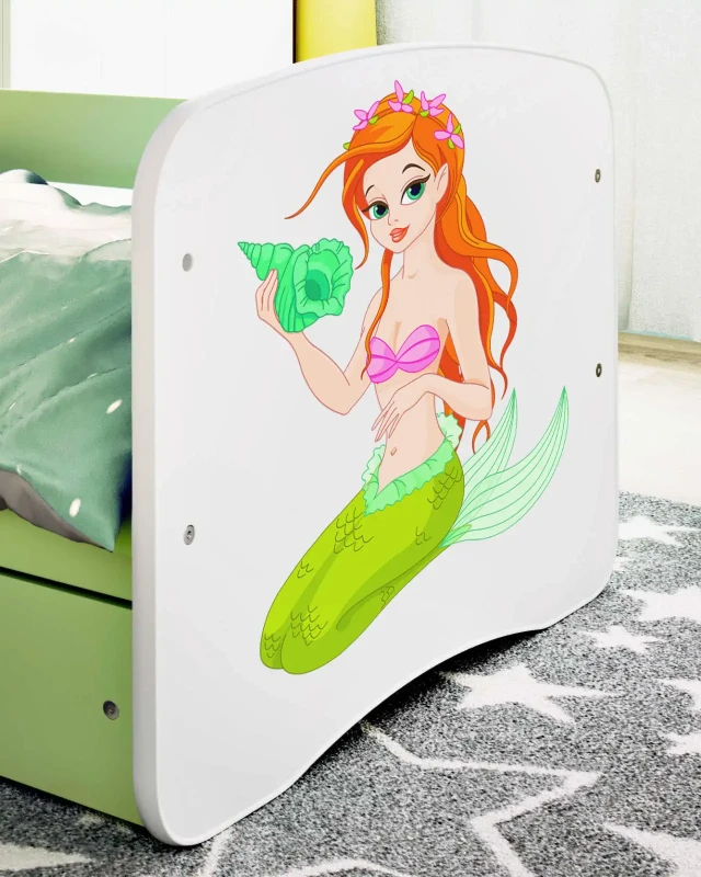 Szafa dwudrzwiowa dla dziewczynki BABYDREAMS - syrenka