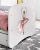 Zestaw mebli dziecięcych dla dziewczynki z łóżkiem 160x80 BABYDREAMS - tancerka