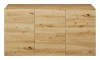 Komoda wisząca Dallas 160 cm trzydrzwiowa do salonu Dąb Artisan