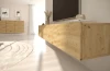 Komoda wisząca Dallas 160 cm trzydrzwiowa do salonu Dąb Artisan