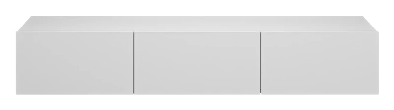 Szafka wisząca RTV Dallas 180 cm trzydrzwiowa do salonu biała