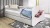 Łóżeczko dla chłopca 180x80 BABYDREAMS - auto wyścigowe