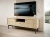 Szafka RTV Japandi 154 cm z szufladą do salonu Dąb Linea