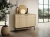 Komoda Japandi 104 cm dwudrzwiowa do salonu Dąb Linea