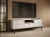 Szafka RTV Japandi 154 cm z szufladą do salonu Kaszmir