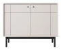 Komoda Japandi 104 cm dwudrzwiowa do salonu Kaszmir