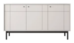 Komoda Japandi 154 cm trzydrzwiowa do salonu Kaszmir